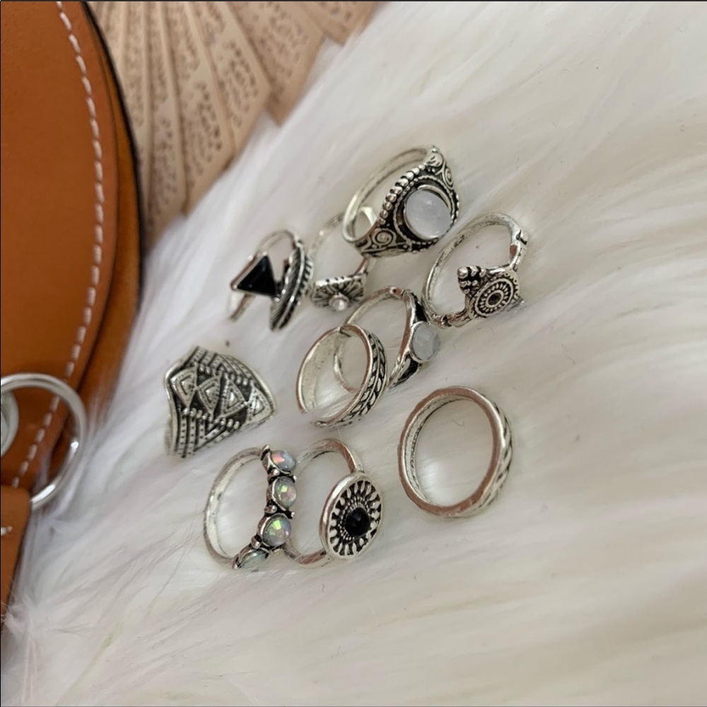 NWT | Boho Rings Set - Picture 5 of 6